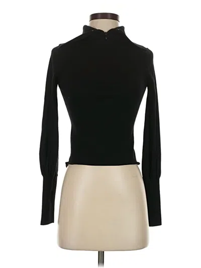 Pre-owned Elie Tahari Turtleneck Sweater In Black
