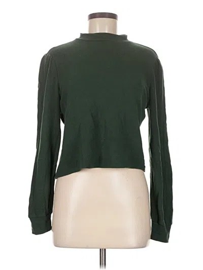 Pre-owned Elie Tahari Turtleneck Sweater In Green