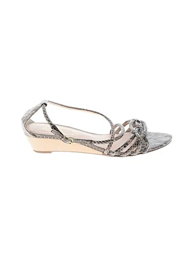 Pre-owned Elie Tahari Wedges In Gray
