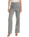 Elie Tahari Wide Leg Pant In Grey