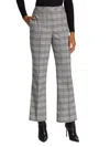 Elie Tahari Women's Grayson Plaid Suit Pants In Grayson Plaid
