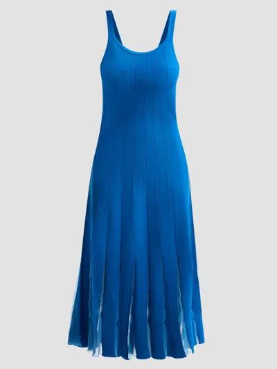Elie Tahari The Raelynn Sweater Dress In Blue