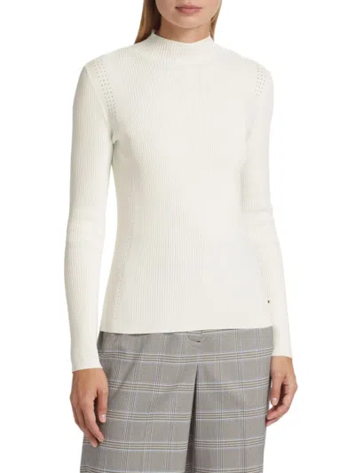 Haut Sans Manches Elie Tahari Motif Géométrique Noir Et Blanc - Taille L, Occasion Très Bon état