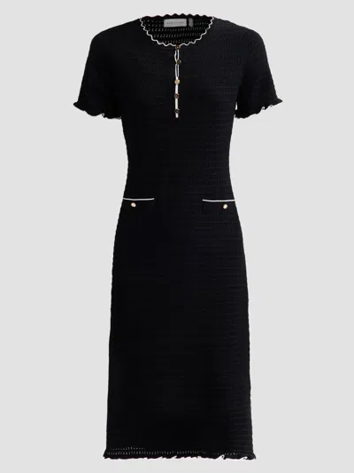 Elie Tahari The Easton Sweater Dress In Multi