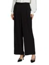 Elie Tahari Ellie Tahari Katya Silk-blend Pant In Noir