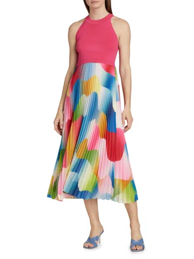 Elie Tahari Women's The Mave Daydream Haze Dress In Multi