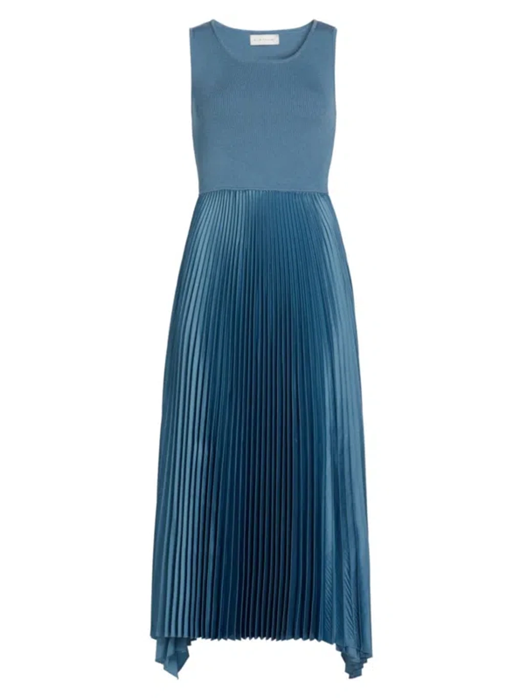 elie tahari dress blue Tie Cotton Midi Dress – Elie Tahari