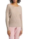 Elie Tahari Women's The Melinda Rib-knit Sweater In Moon Swirl