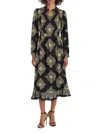 Elie Tahari Women's The Mila Waist Tie Dress In Multi