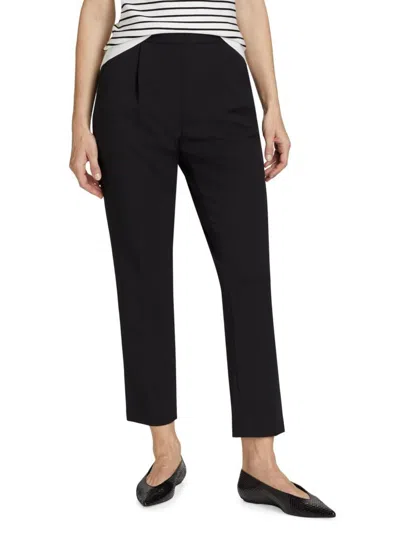 Elie Tahari Women's The Willow Straight Pants In Black