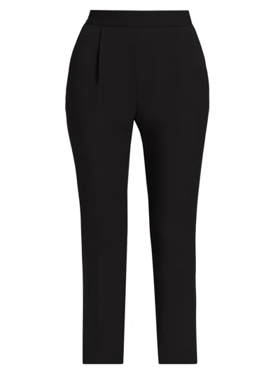 Elie Tahari Women's The Willow Straight Pants In Black