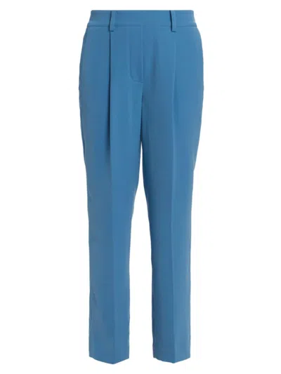 Elie Tahari Women's The Willow Straight Pants In Blue Arch