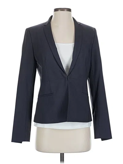 Pre-owned Elie Tahari Wool Blazer Jacket In Gray