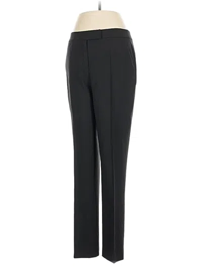 Pre-owned Elie Tahari Wool Pants In Black