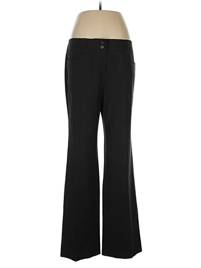Pre-owned Elie Tahari Wool Pants In Black