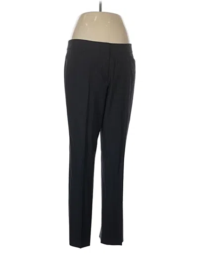 Pre-owned Elie Tahari Wool Pants In Black
