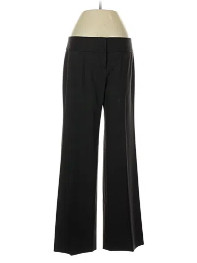 Pre-owned Elie Tahari Wool Pants In Black