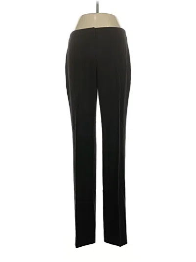 Pre-owned Elie Tahari Wool Pants In Black