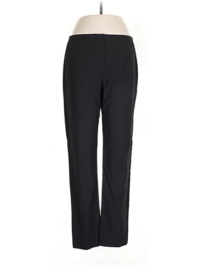 Pre-owned Elie Tahari Wool Pants In Black