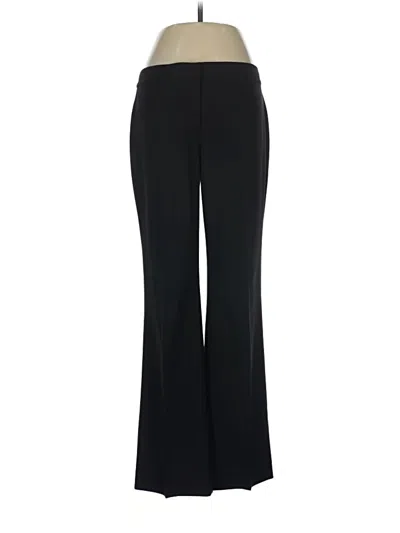 Pre-owned Elie Tahari Wool Pants In Black