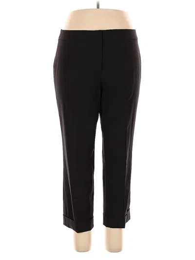 Pre-owned Elie Tahari Wool Pants In Black
