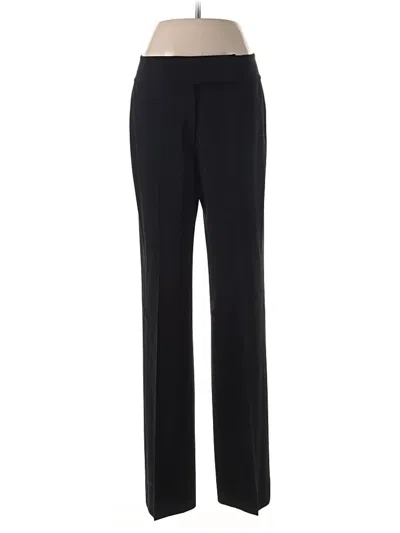 Pre-owned Elie Tahari Wool Pants In Black