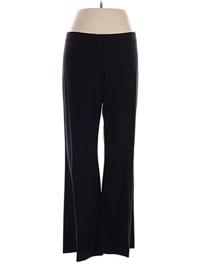Pre-owned Elie Tahari Wool Pants In Black