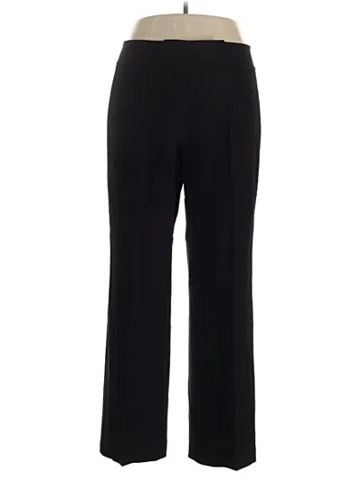 Pre-owned Elie Tahari Wool Pants In Black