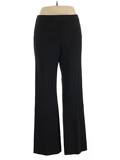 Pre-owned Elie Tahari Wool Pants In Black
