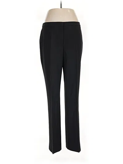 Pre-owned Elie Tahari Wool Pants In Black