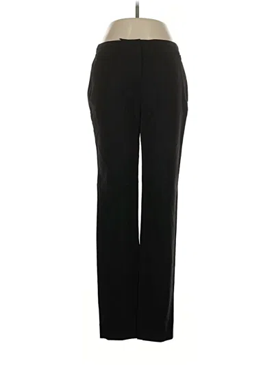 Pre-owned Elie Tahari Wool Pants In Black