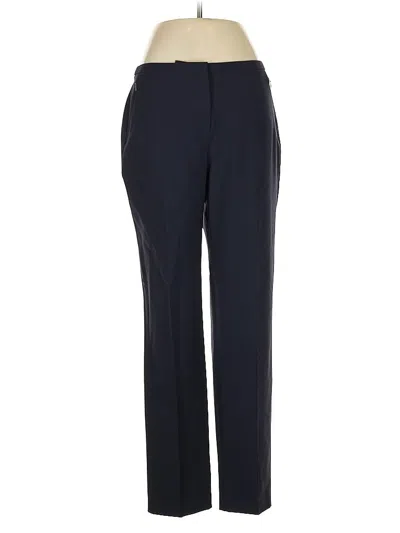Pre-owned Elie Tahari Wool Pants In Blue