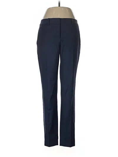 Pre-owned Elie Tahari Wool Pants In Blue