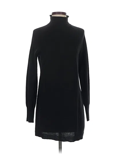 Pre-owned Elie Tahari Wool Pullover Sweater In Black