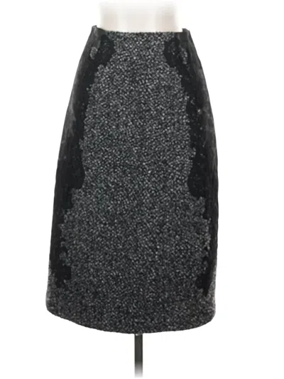 Elie Tahari Wool Skirt In Black