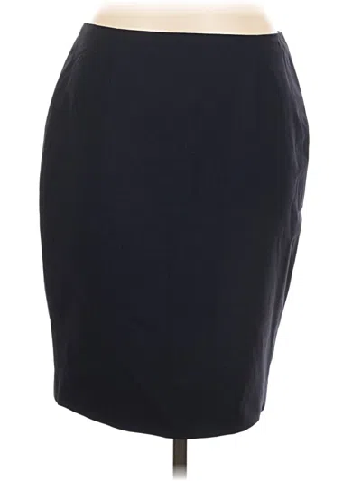 Elie Tahari Wool Skirt In Black