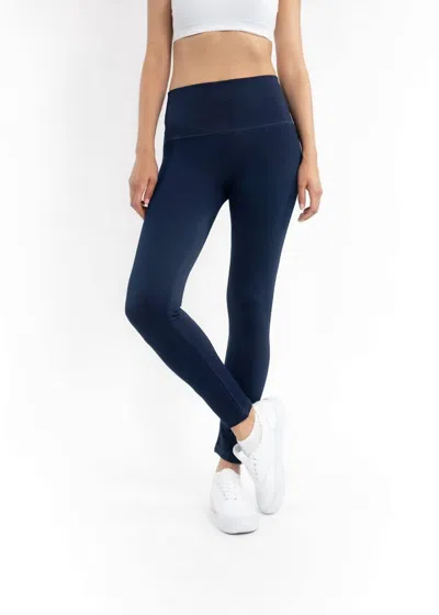Elietian High Waisted Jegging In Ink In Blue