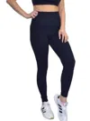 Elietian Ribbed High Waisted Leggings In Black