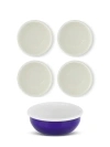 Elifle Two Tone Enamel Cereal Bowl In Gray