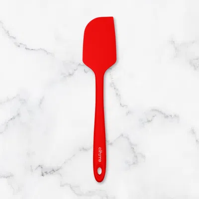 Elihome Classic Silicone Spatula 11 Inch In Red