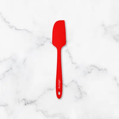 Elihome Mini Silicone Spatula In Red
