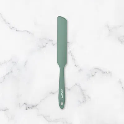 Elihome Skinny Silicone Jar Spatula Spreader In Green