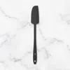 Elihome Skinny Silicone Spoonula In Black
