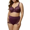 Elila Lacey Curves Underwire Bra 2311 In Purple