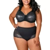 Elila Strech Lace Underwire Bra- 2311 In Black
