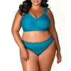 Elila Super Curves Full Coverage Softcup Bra 1305 In Green