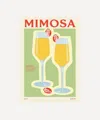 Elin Pk Mimosa Unframed Print 50x70 In Multicoloured