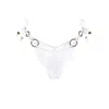 Deessa Ibiza Women's Gold / White Lace Eco Bikini Cala Comte Aina - White In Gold/white