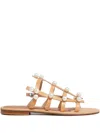 Elina Linardaki Dune Strappy Sandals In Neutral
