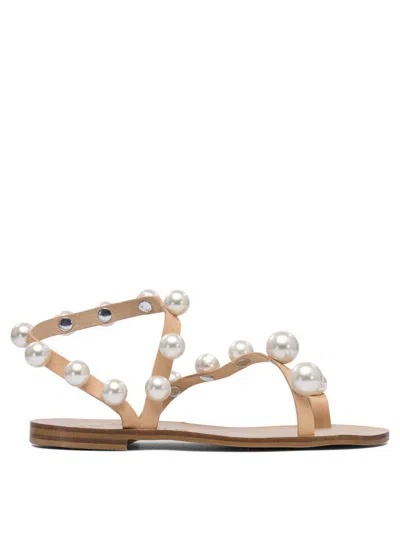 Elina Linardaki Sandals In Neutral